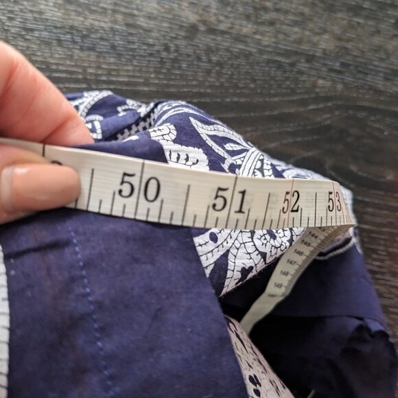 Nwt Sea Ny | Theodora Apron Dress In Blue Paisley - Picture 16 of 16